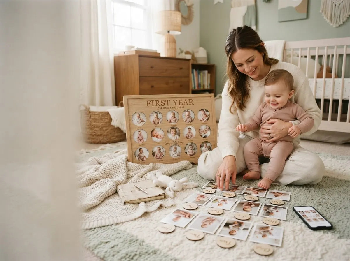 A Gentle Month by Month Baby Memory Plan, Without Comparing Milestones