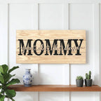 Mom Signs With Names
