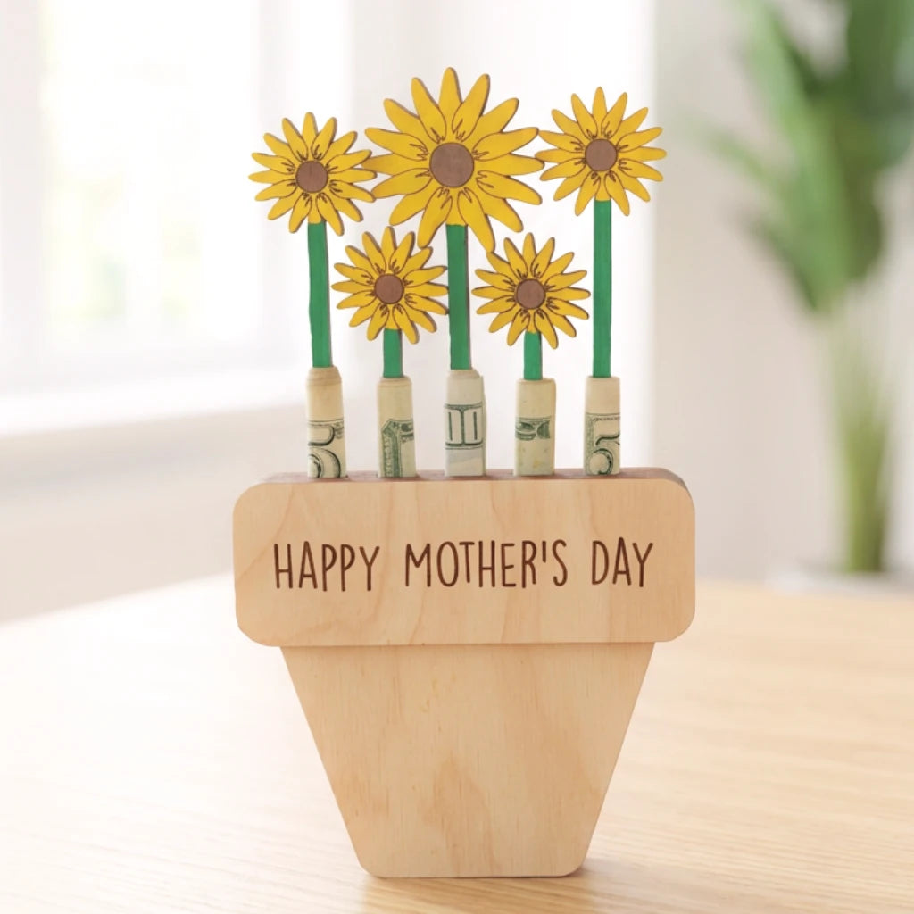 Flower Pot Money Holder | Customizable