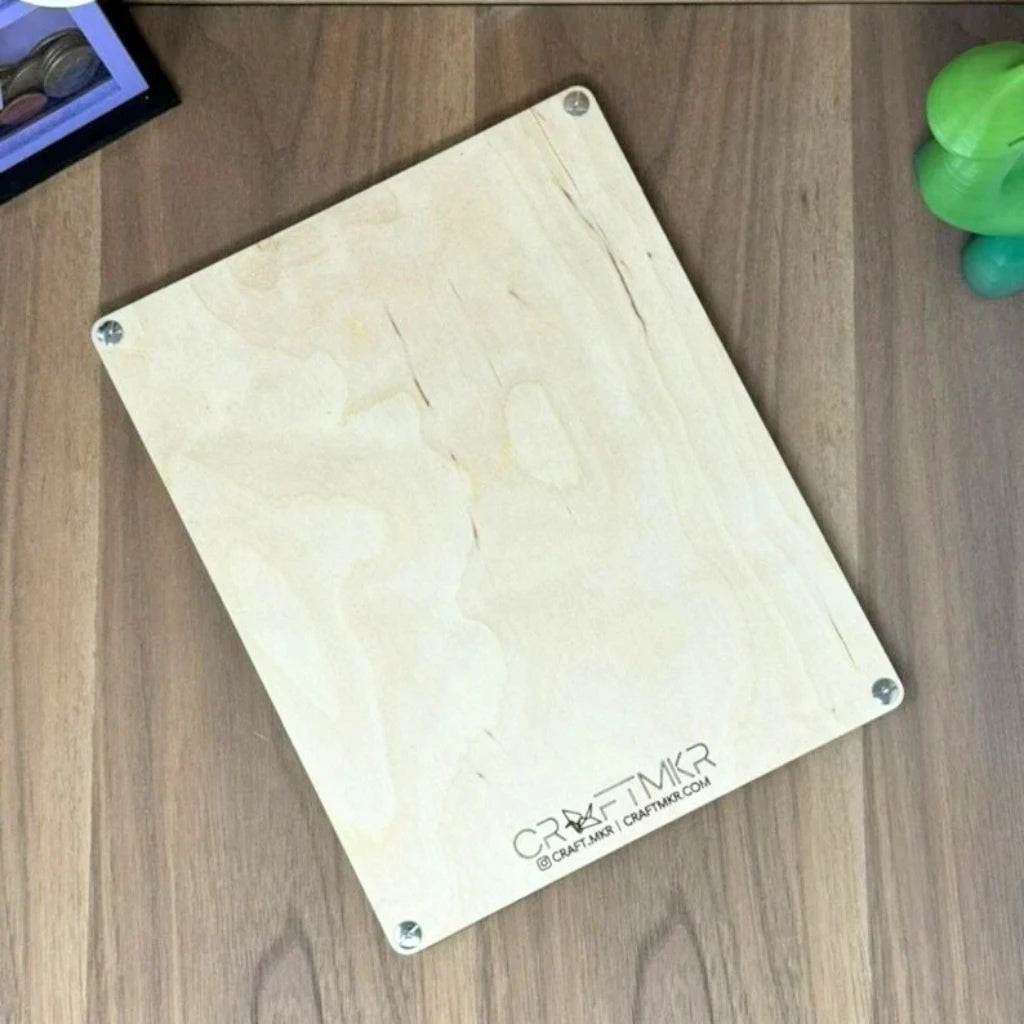 Alphabet-Nachspurtafel für Kinder | Personalisiert mit Namen