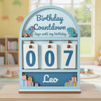 Personalized Birthday Countdown Board
