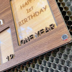 Baby First Year Photo Frame | 1st Birthday Keepsake