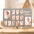 Baby First Year Photo Collage | Customizable