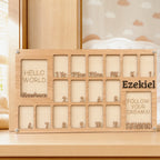 Cadre photo "Première Année de Bébé"