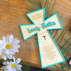 First Communion Personalized Cross for Kids
