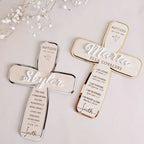 Custom Cross Keepsake | Baptized Baby Gift