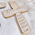 Custom Cross Keepsake | Baptized Baby Gift