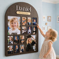 Personalized School Year Picture Board with Wall Hanger