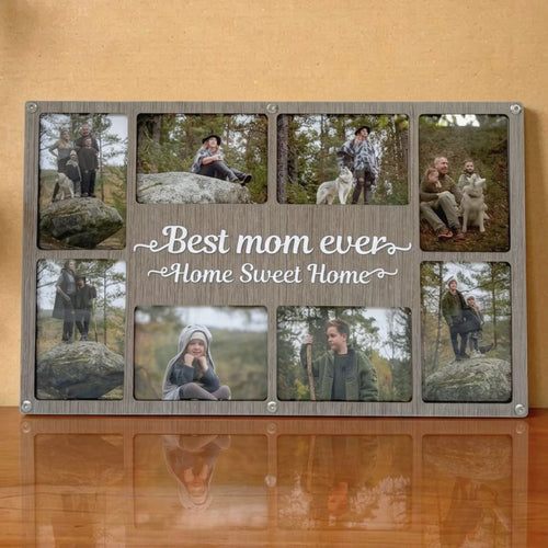 Cadre collage noms de famille