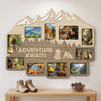 Adventure Awaits Travel Collage Frame