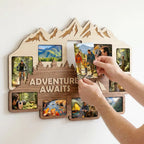 Adventure Awaits Travel Collage Frame