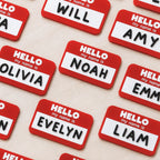 Custom Hello My Name Magnet for School