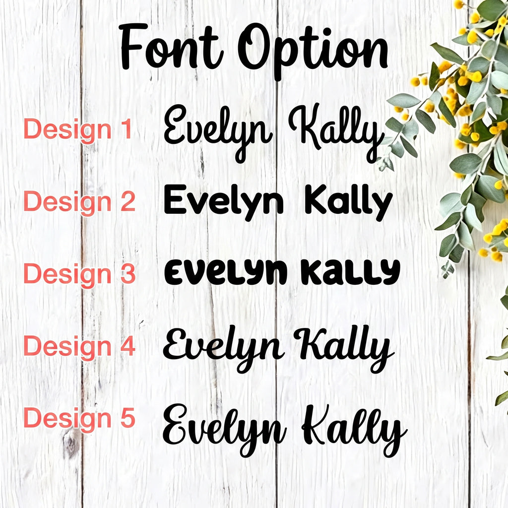 Custom Name Keychain or Magnet | Acrylic Color
