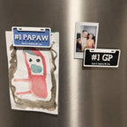 Personalized Dad Magnet with Kids Name
