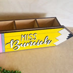 Custom Teacher Name Pencil Holder