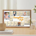 Framed PreK to Grad School Photo Display