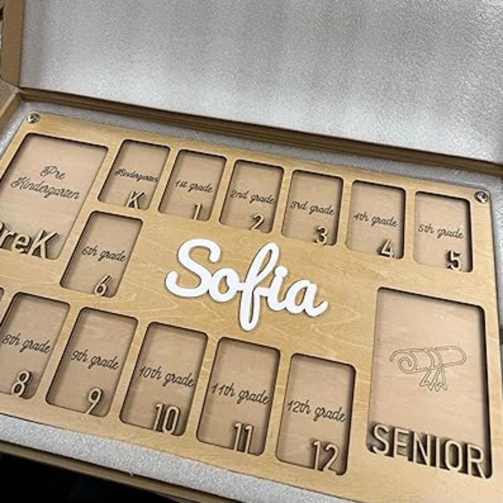 School Years Photo Frame PreK & K to Senior