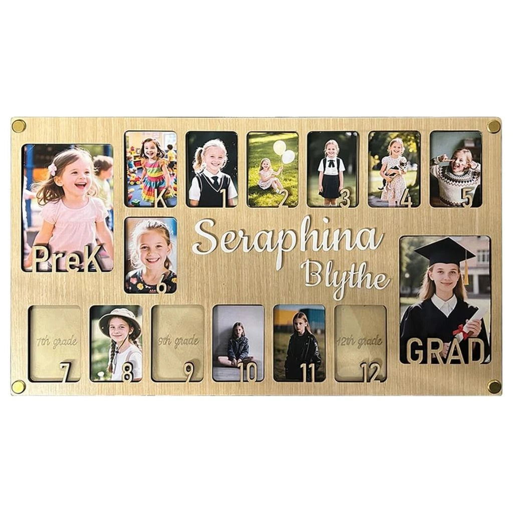 School Years Photo Frame PreK & K to Senior
