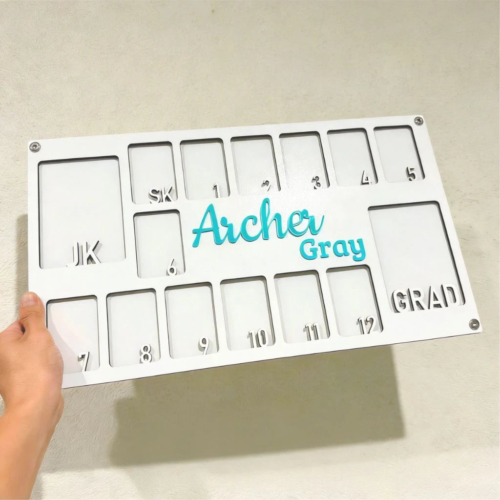 School Years Photo Frame PreK & K to Senior