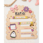 Daisy First + Last Day of School Sign