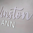 Custom Boho Wooden Name Sign