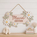 Custom Daisy Kids Name Sign