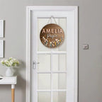 Wildflower Nursery Name Sign