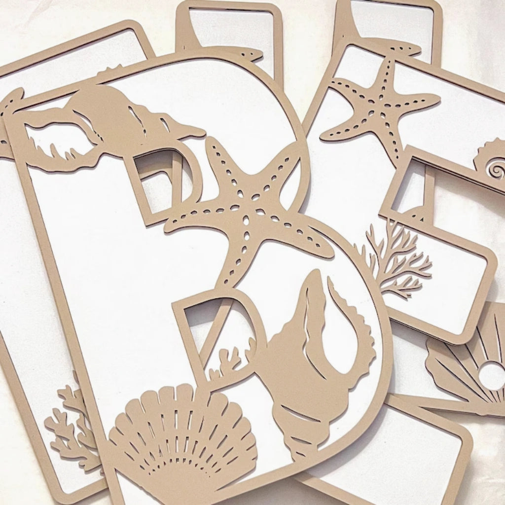 Under The Sea Name Letter Sign