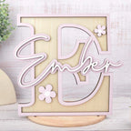 Initial Nursery Door Sign