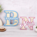 Initial Nursery Door Sign