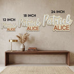 Custom Wooden Nursery Name Sign