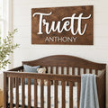 Rectangle Custom Nursery Name Sign