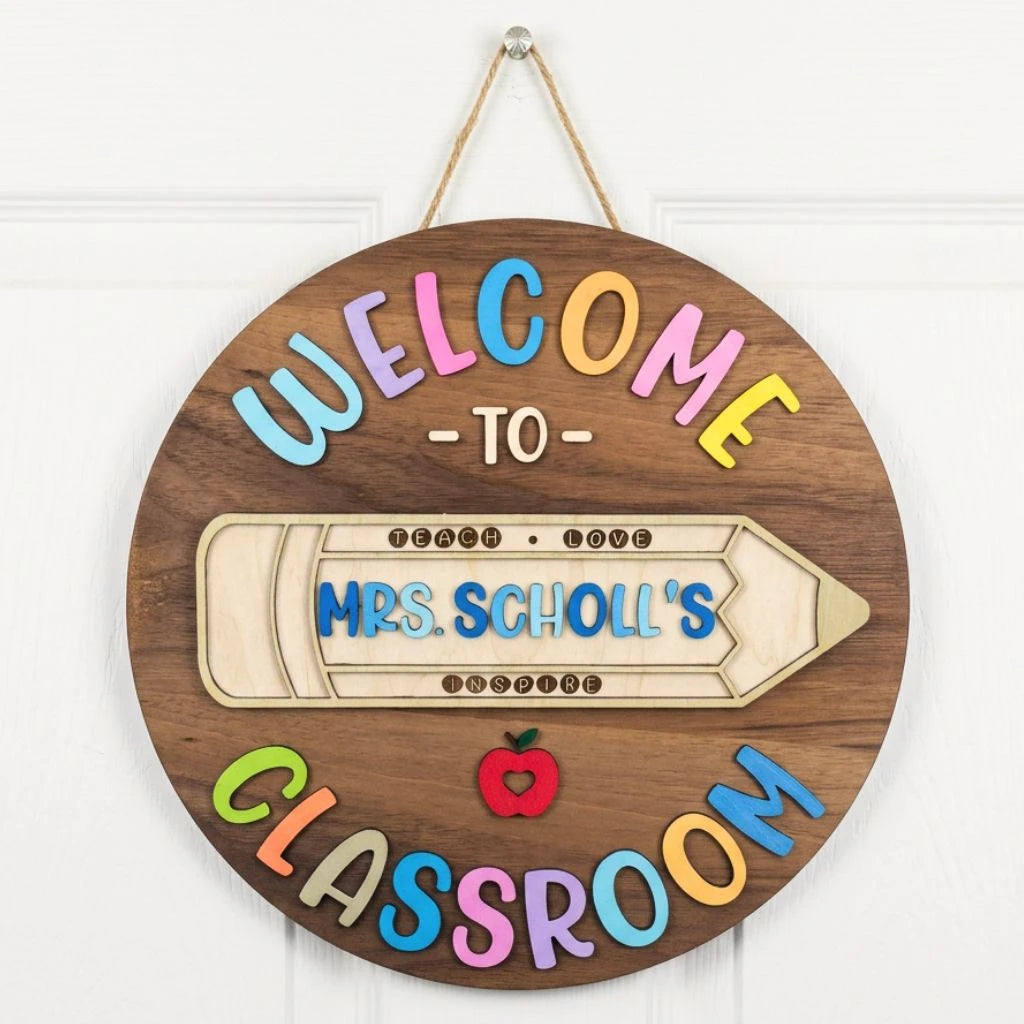 Welcome to Classroom Teachers Plaque