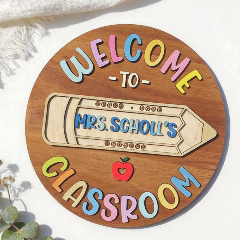 Welcome to Classroom Teachers Plaque