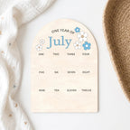 Personalized Baby First Year Photo Board