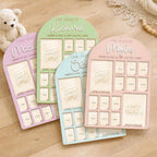 Baby First Year Photo Frame with Birth Details