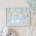Birth Announcement Frame Sign | Newborn Gift