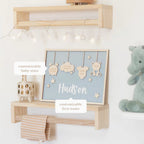 Birth Announcement Frame Sign | Newborn Gift