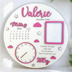 Personalized Newborn Nameplate Photo Gift