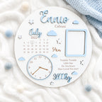 Personalized Newborn Nameplate Photo Gift