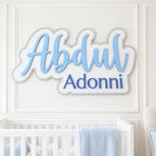 Custom Wooden Baby Name Sign