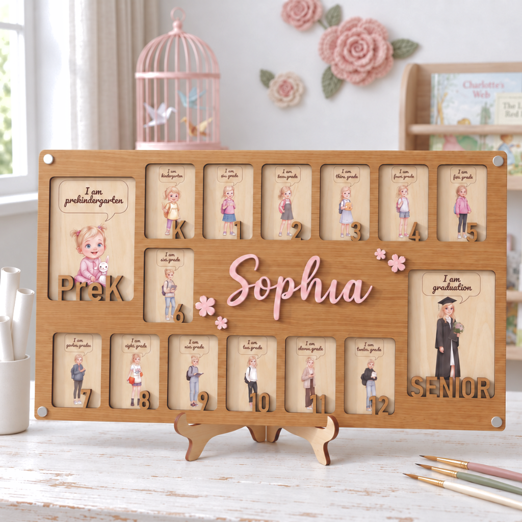 Custom Girl/Boy PreK to Senior Photo Collage