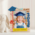 Custom Name Kids Grad Frame | Grad Cap Design