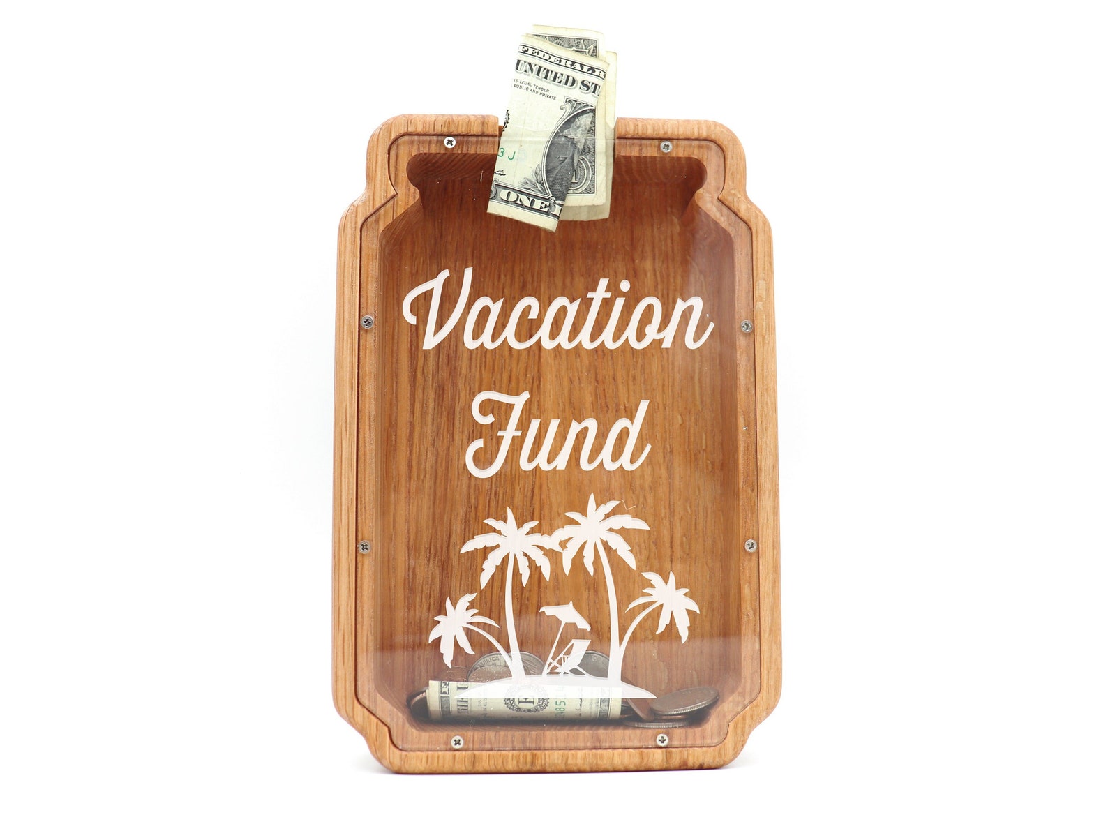 Travel Money Box & Fund Jar
