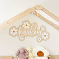 Boho Custom Baby Name Sign