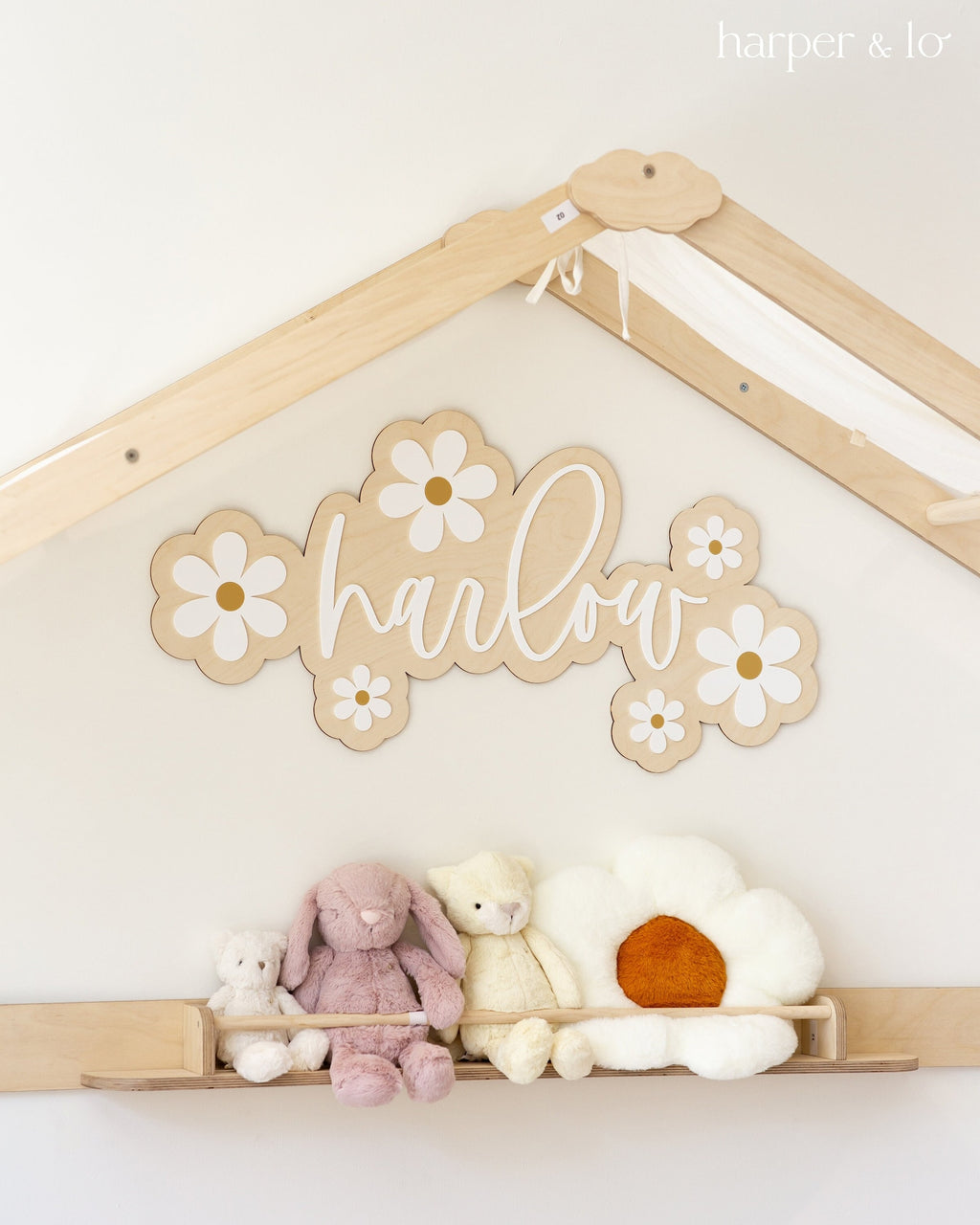 Boho Custom Baby Name Sign