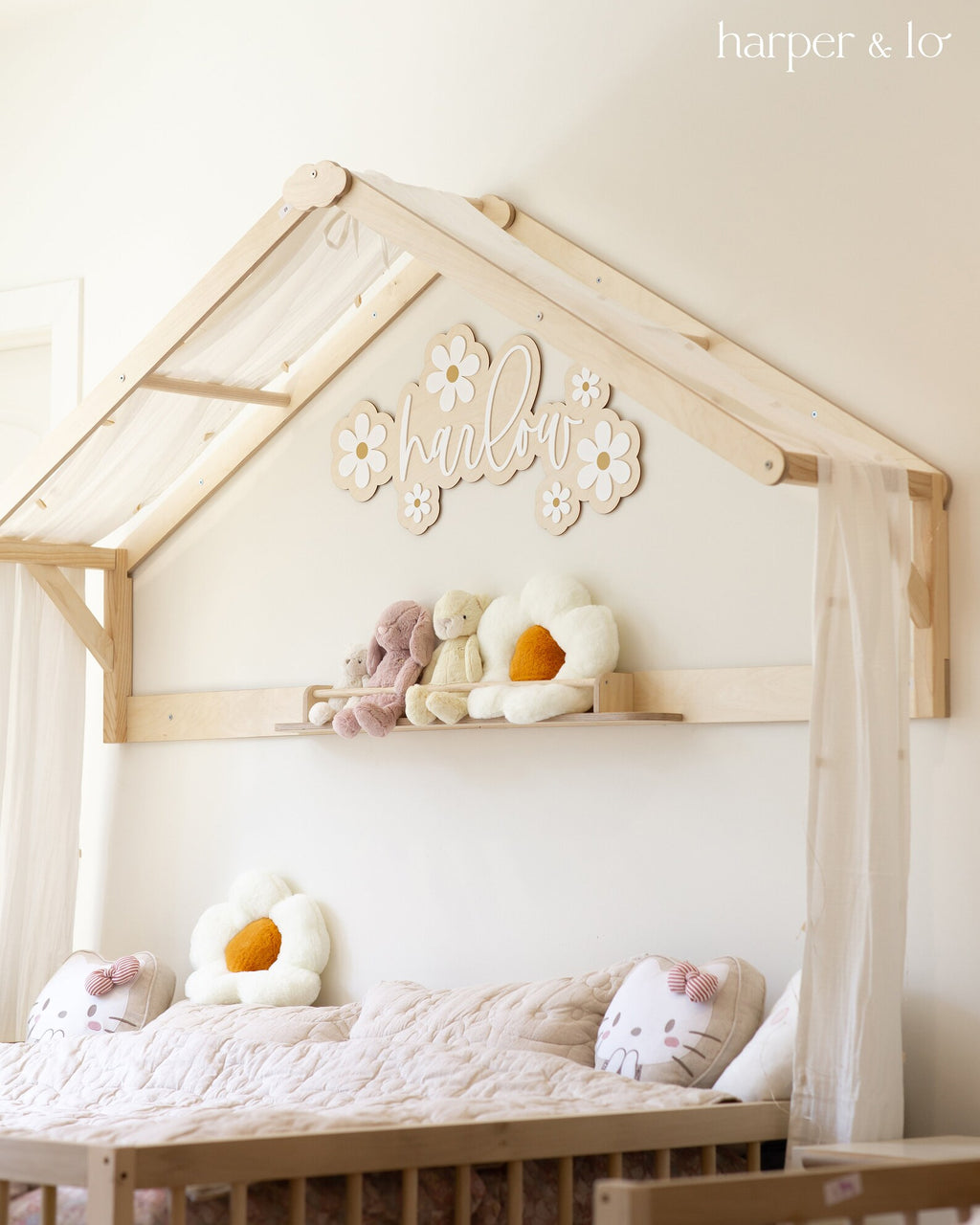 Boho Custom Baby Name Sign
