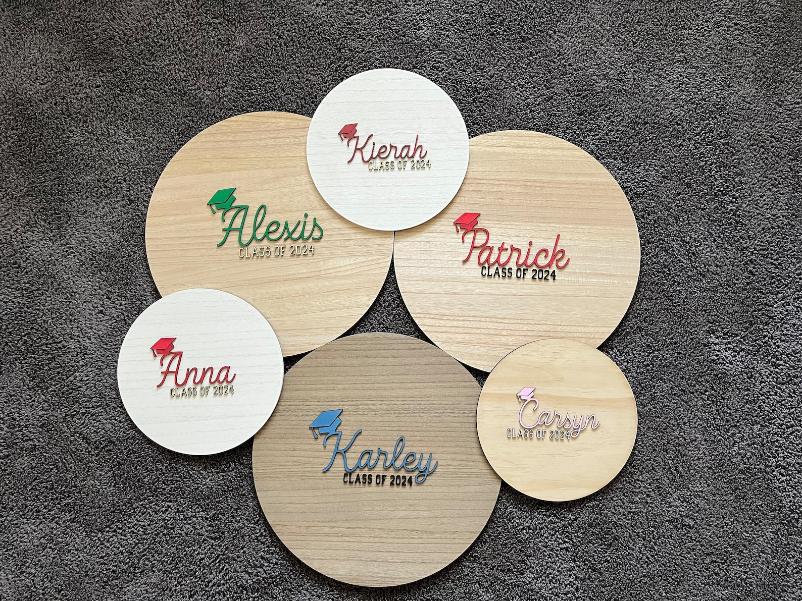 Wood Signature Sign for Graduation Party