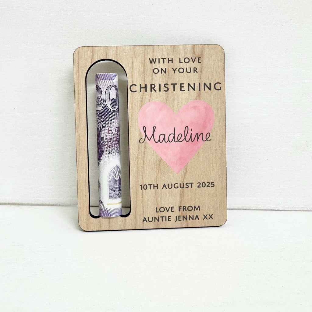 Baptism Money Gift Holder for Kids