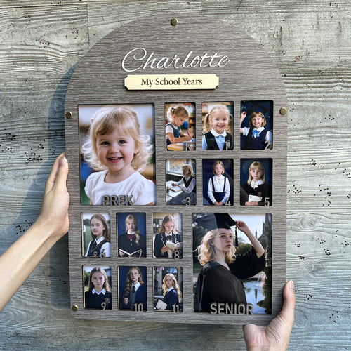 Personalized Prek to Senior Photo Frame